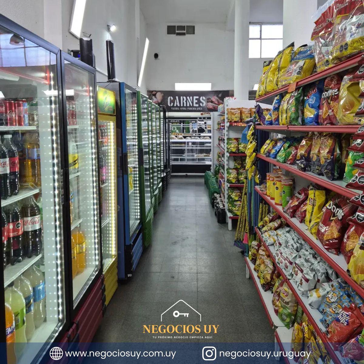 Se vende llave de supermercado y propiedad – Cerro, Montevideo