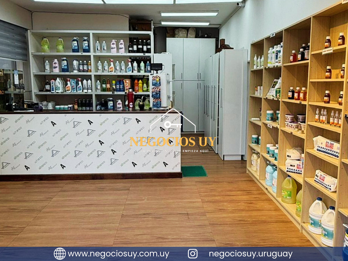 Industria química y droguería | Venta de llave con opción a compra del inmueble – Goes, Montevideo